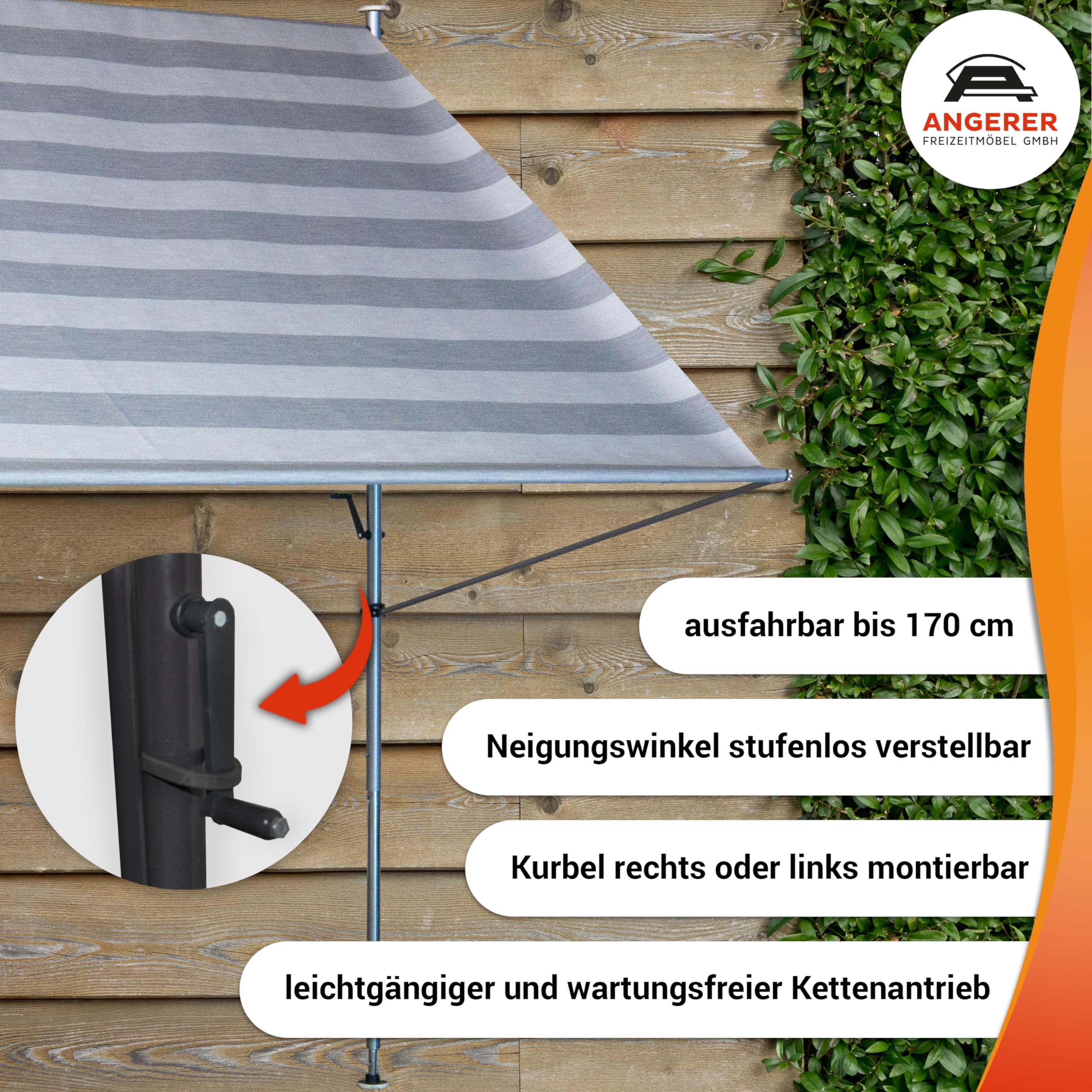 angerer-klemmmarkise-premium-taupe-gestreift-250-cm-ohne-bohren-bis-150-cm-ausfa image 4