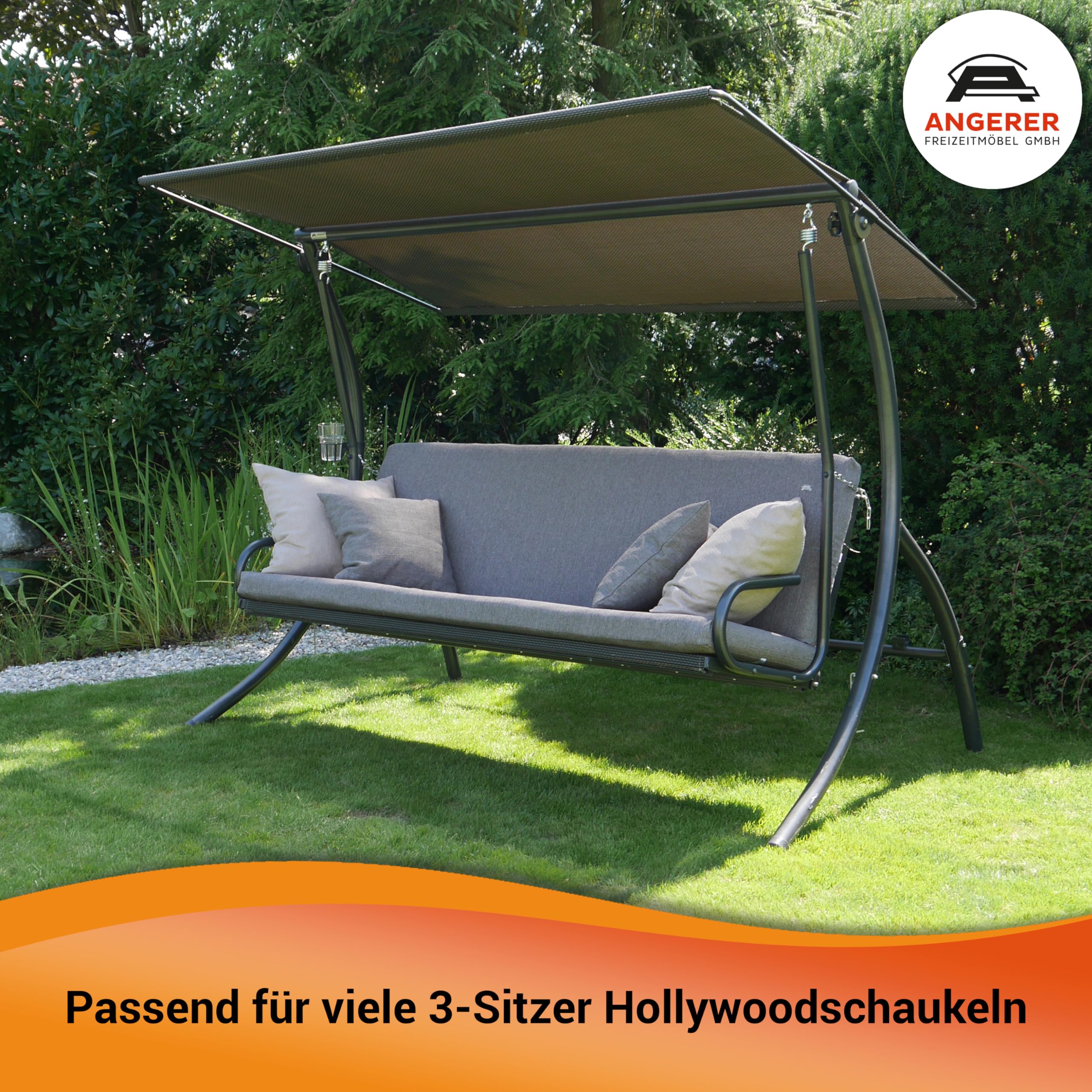 angerer-smart-hollywoodschaukel-auflage-3-sitzer-hellgrau image 3