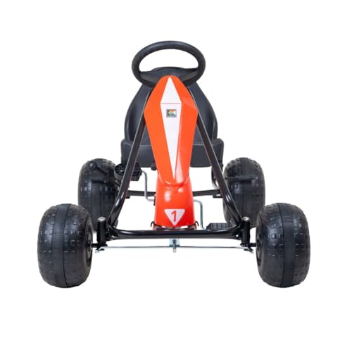 kettler-kettcar-turbo-go-kart-mit-handbremse-rot image 7