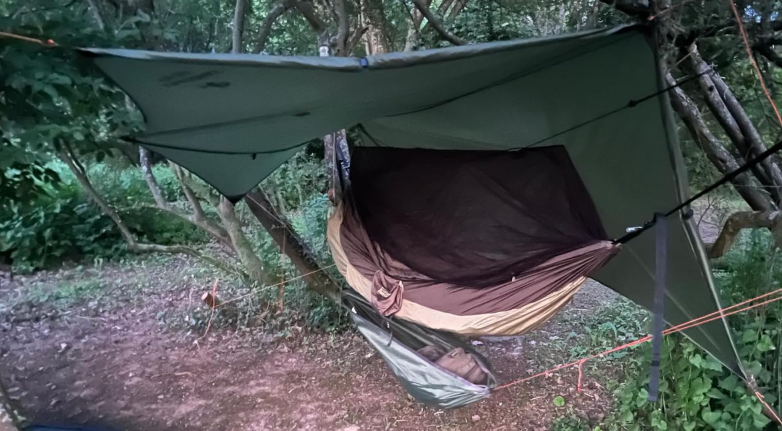 Perfekt für Hängematten-Camping
