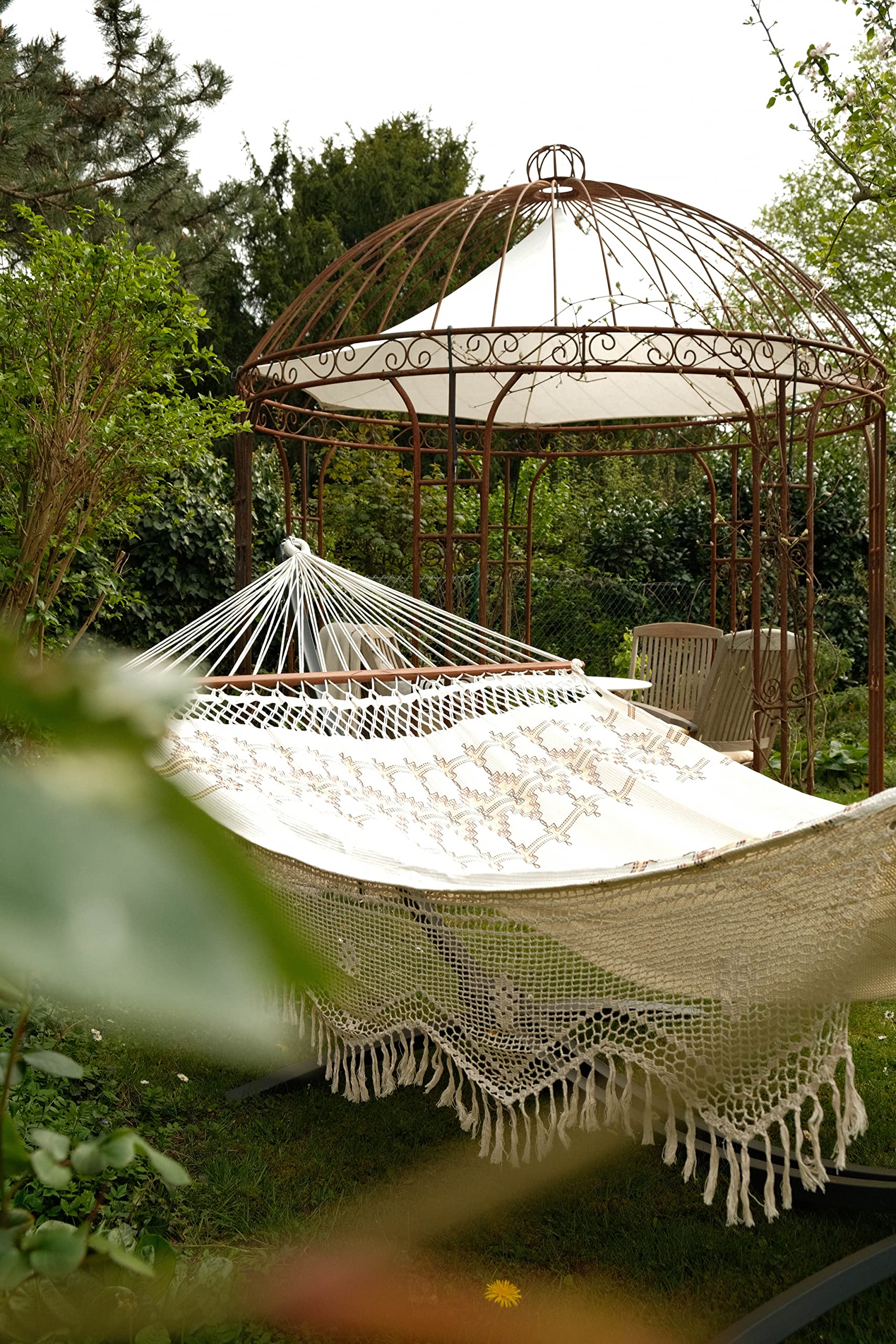 amazonas-palacio-boho-xxl-stabh-ngematte-handgemacht-100-baumwolle-200-kg-240-x- image 2