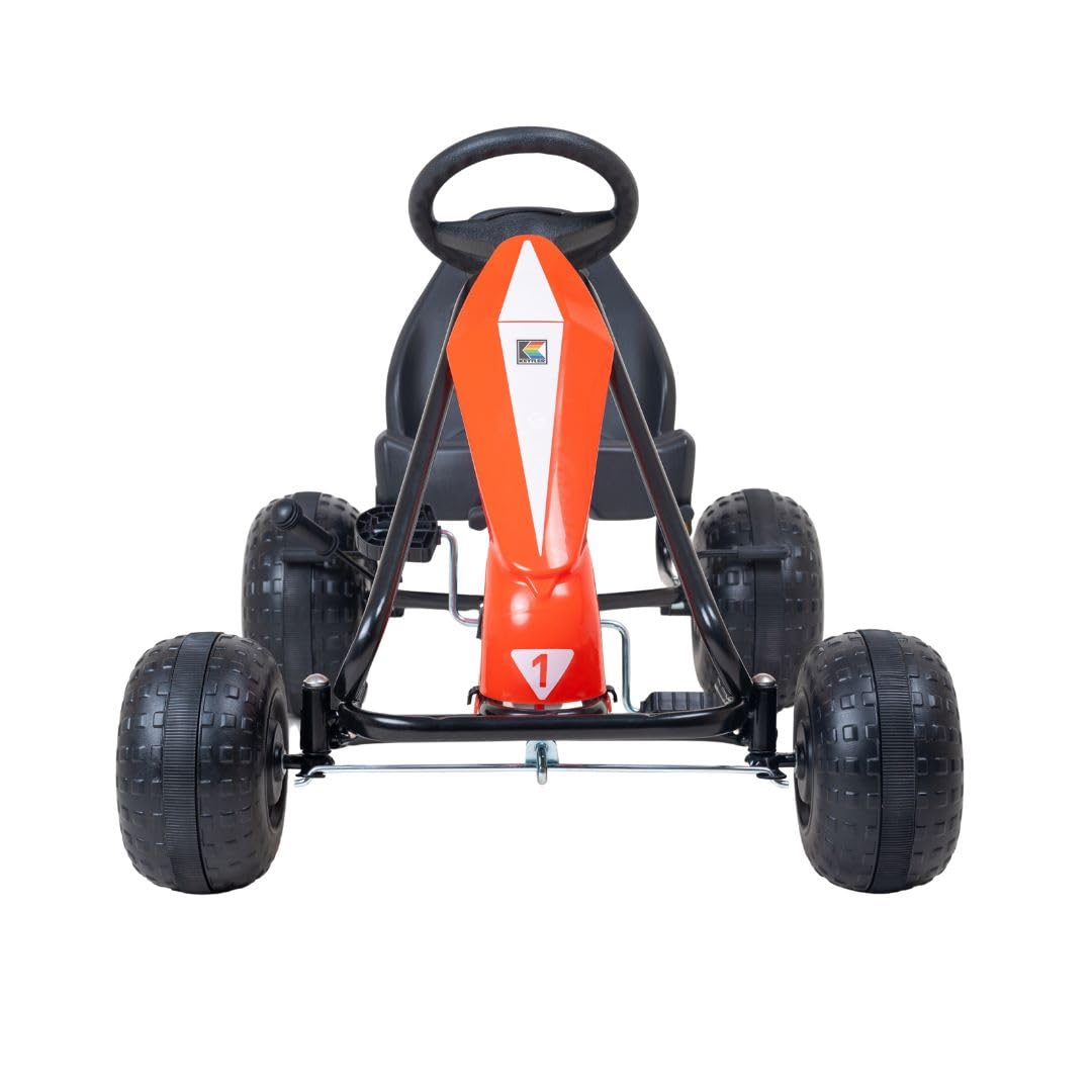 kettler-kettcar-turbo-go-kart-mit-handbremse-rot image 2