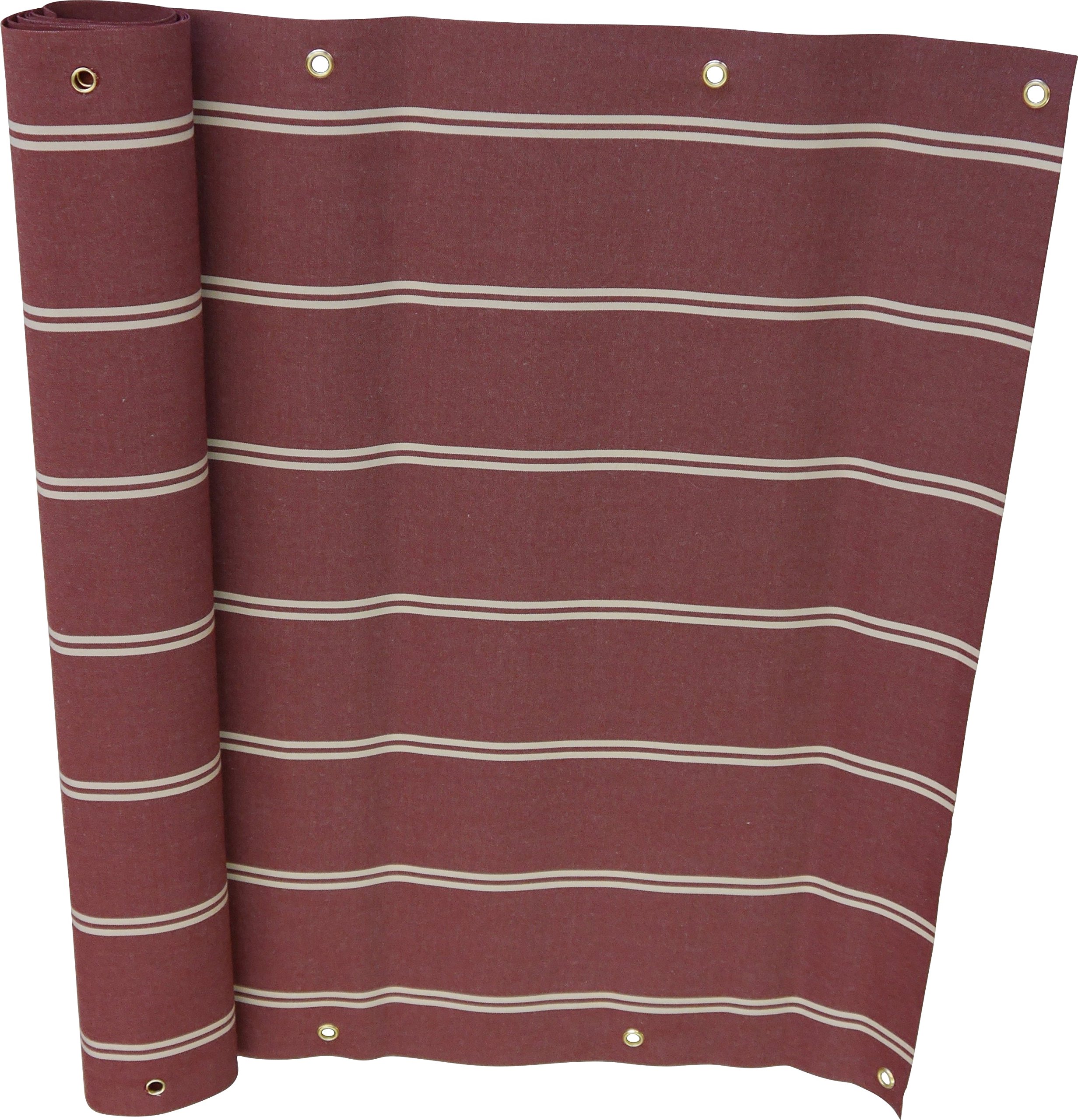 angerer-balkonbespannung-exklusiv-2200-bordeaux-sichtschutz-90-cm-x-6-m image 1