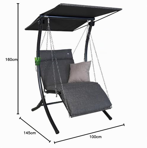 angerer-swing-smart-1-sitzer-hollywoodschaukel-grau image 8