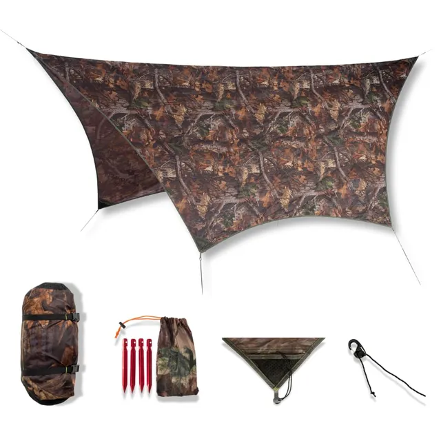 amazonas-ultra-light-traveller-tarp-forest-wetterschutz-tarp-in-tarnoptik image 1