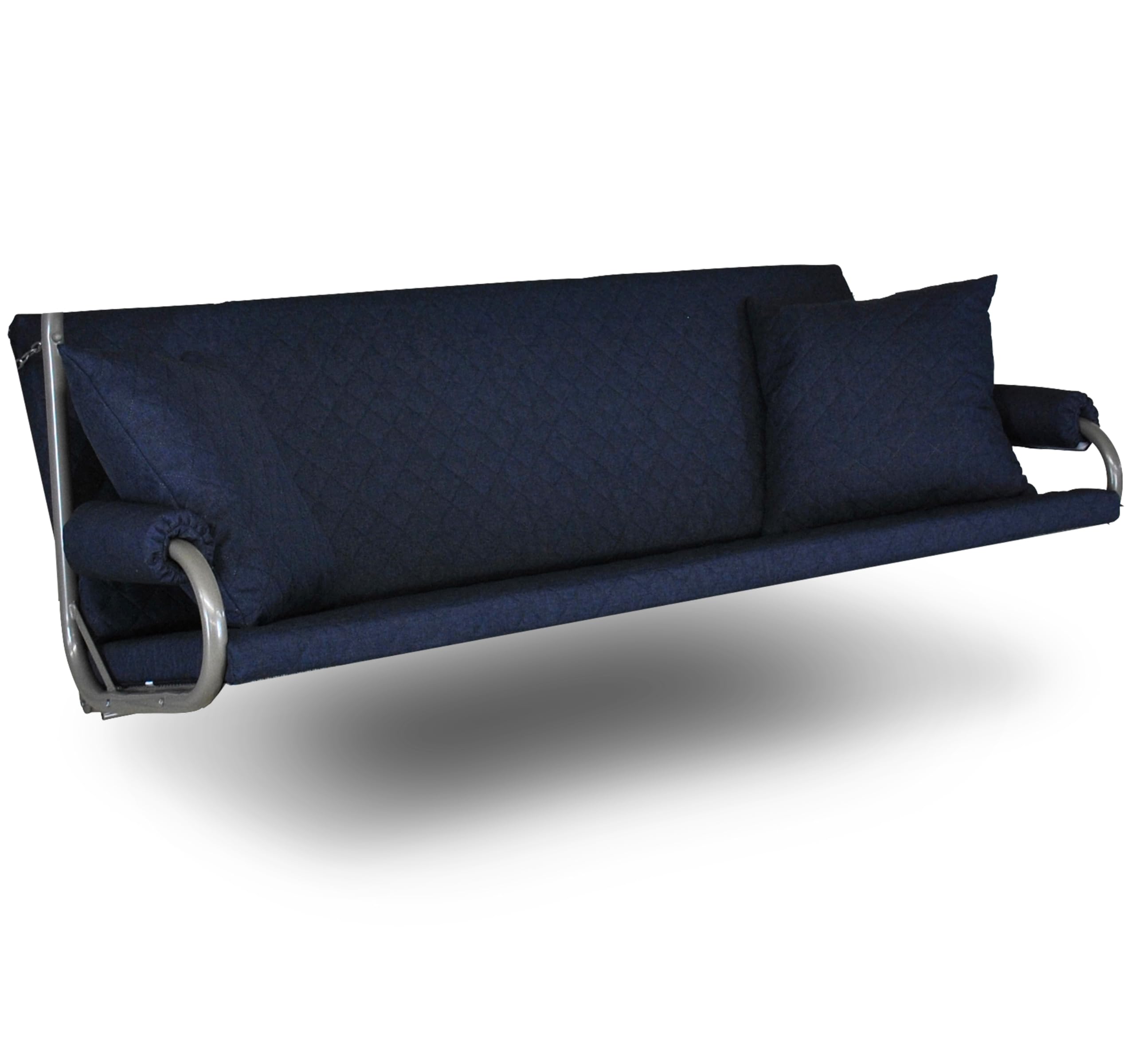 angerer-hollywoodschaukel-auflage-joy-dunkelgrau-3-sitzer-set-mit-kissen image 6
