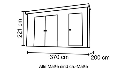 weka-gartenhaus-254-gr-e-1-natur-390-x-246-x-222-cm image 4