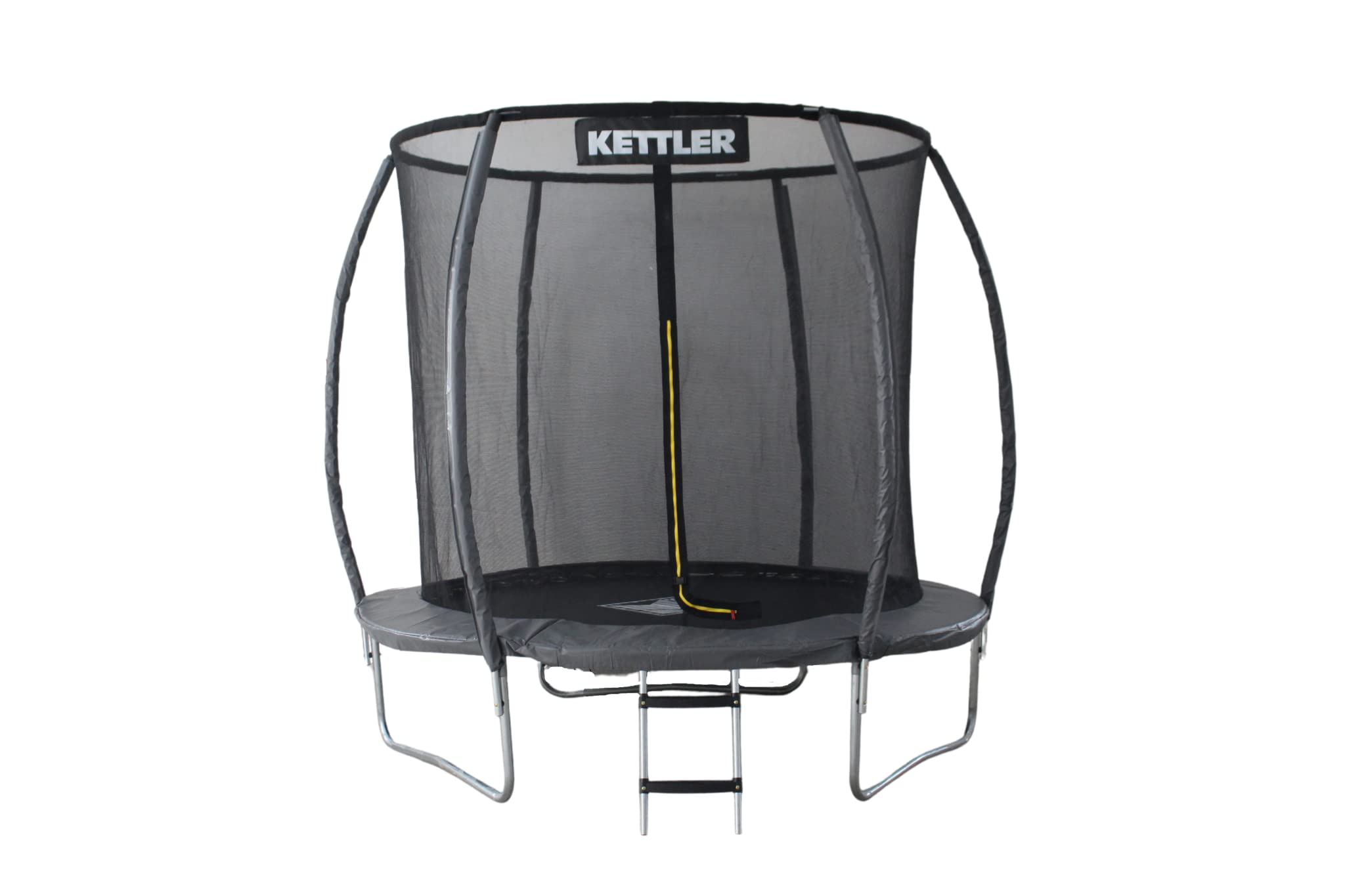 kettler-outdoor-trampolin-jump-244-cm-mit-sicherheitsnetz-und-leiter image 1