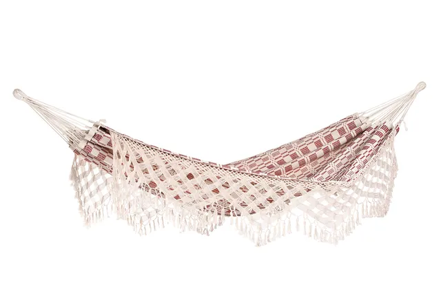 amazonas-rio-bordeaux-xxl-boho-h-ngematte-jacquard-250-x-160-cm-bis-200-kg image 1