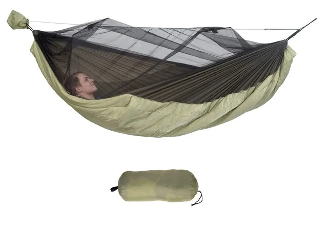 amazonas-moskito-traveller-quilted-ultra-light-h-ngematte-mit-moskitonetz-und-w- image 1
