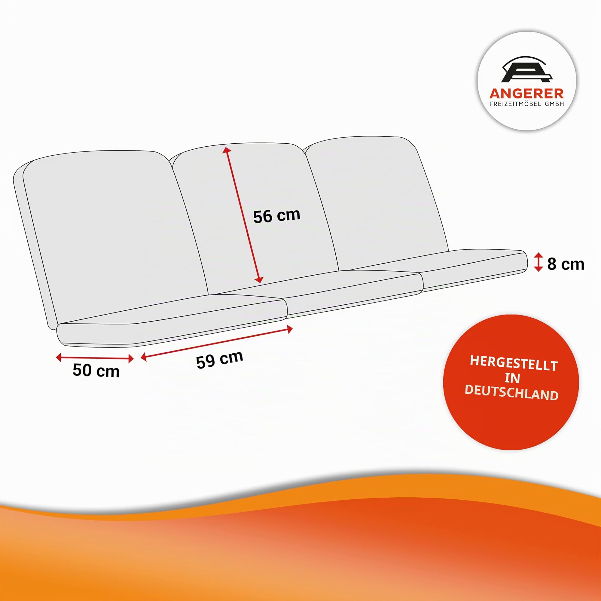 angerer-hollywoodschaukel-auflage-deluxe-gr-n-orange-gebl-mt-3-sitzer-set-mit-ki image 4
