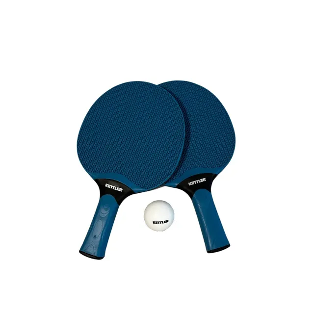 kettler-match-outdoor-tischtennisschl-ger-set-2-schl-ger-6-b-lle-wetterfest image 1