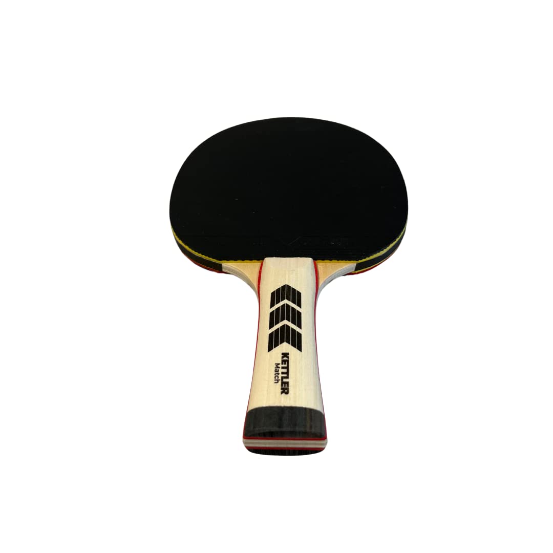 kettler-match-premium-tischtennisschl-ger-holz-ittf-belag-ergonomischer-griff image 2