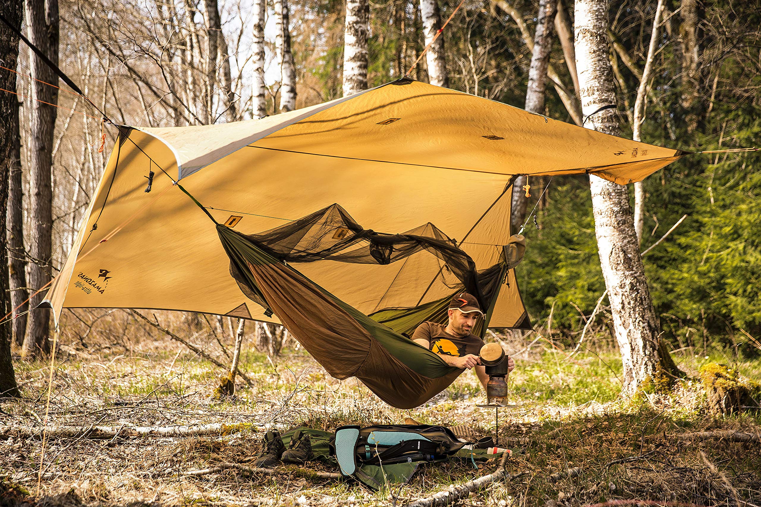 amazonas-adventure-hero-xxl-moskito-h-ngematte-mit-isomattenfach-555-g image 3