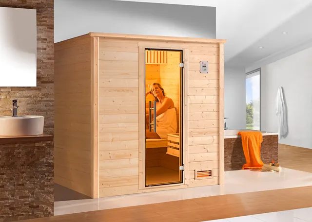 weka-bergen-1-gt-massivholzsauna-45-mm-mit-ganzglast-r image 1