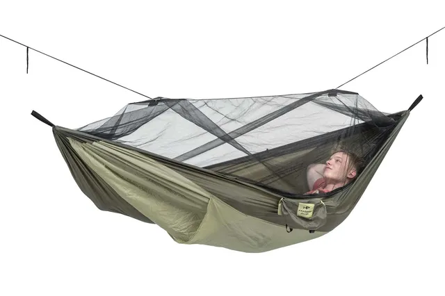 amazonas-moskito-traveller-thermo-xxl-h-ngematte-305-x-160-cm-bis-200-kg-in-gr-n image 1