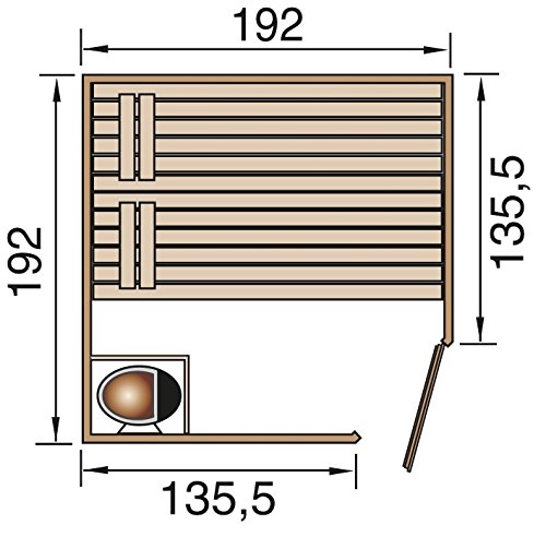 weka-massivholz-elementsauna-laukkala-3-gtf-sparset-38-mm-blockbohlen-glasfront- image 3