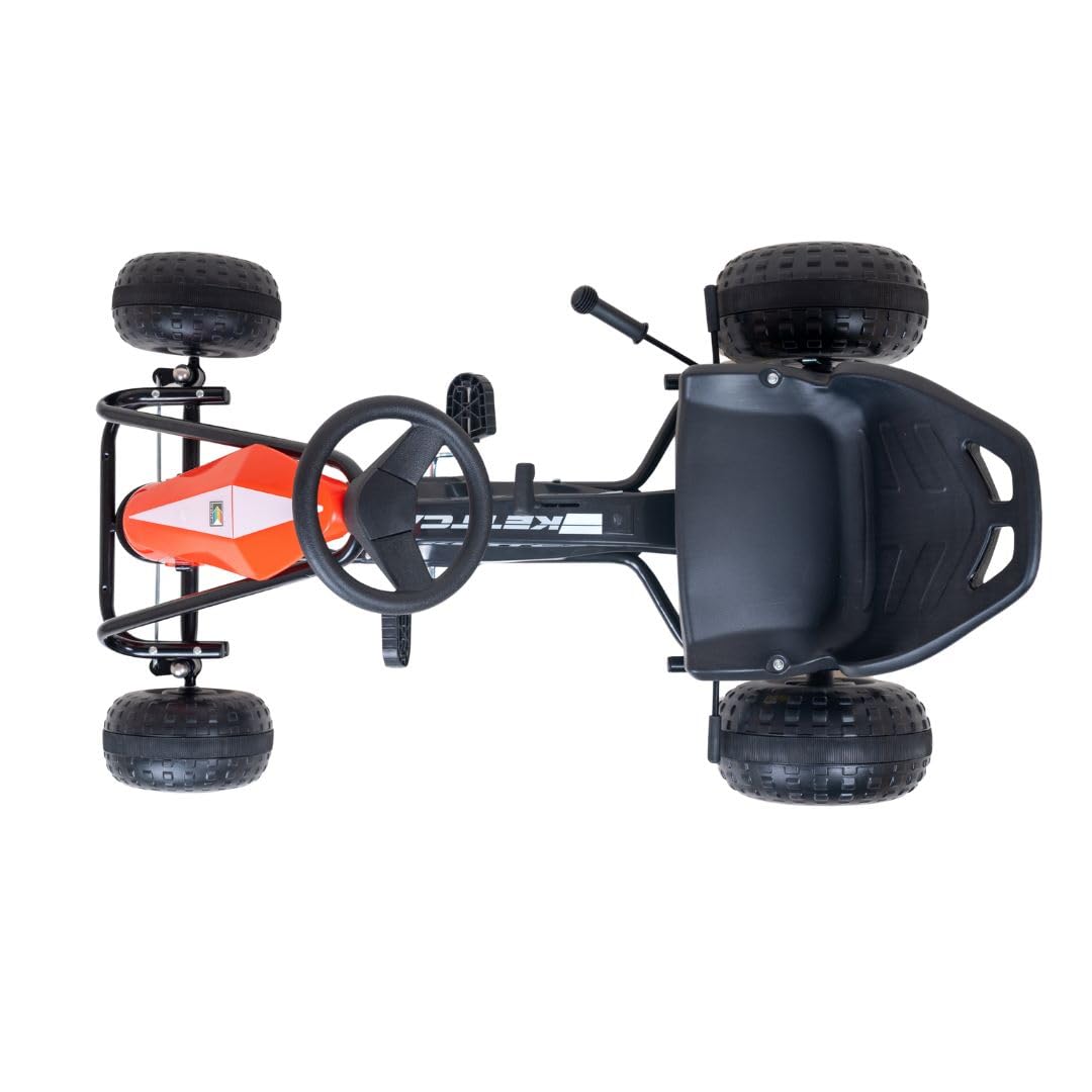 kettler-kettcar-turbo-go-kart-mit-handbremse-rot image 5