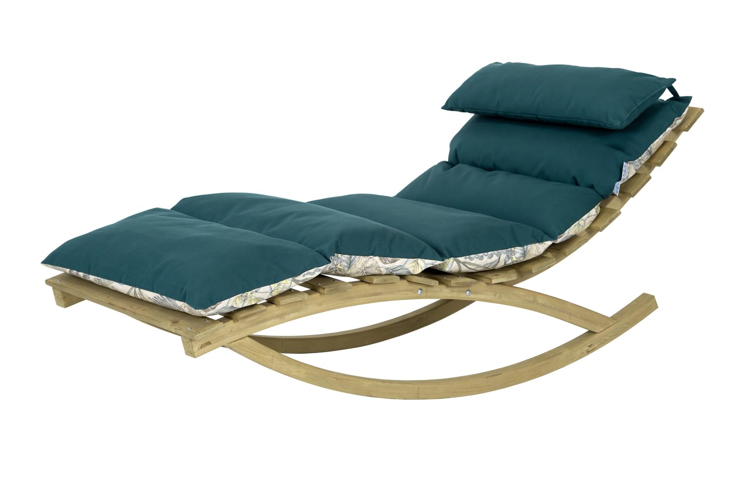 amazonas-rocking-lounger-floral-schaukelliege-aus-fsc-holz-mit-wendepolster-bis- image 3