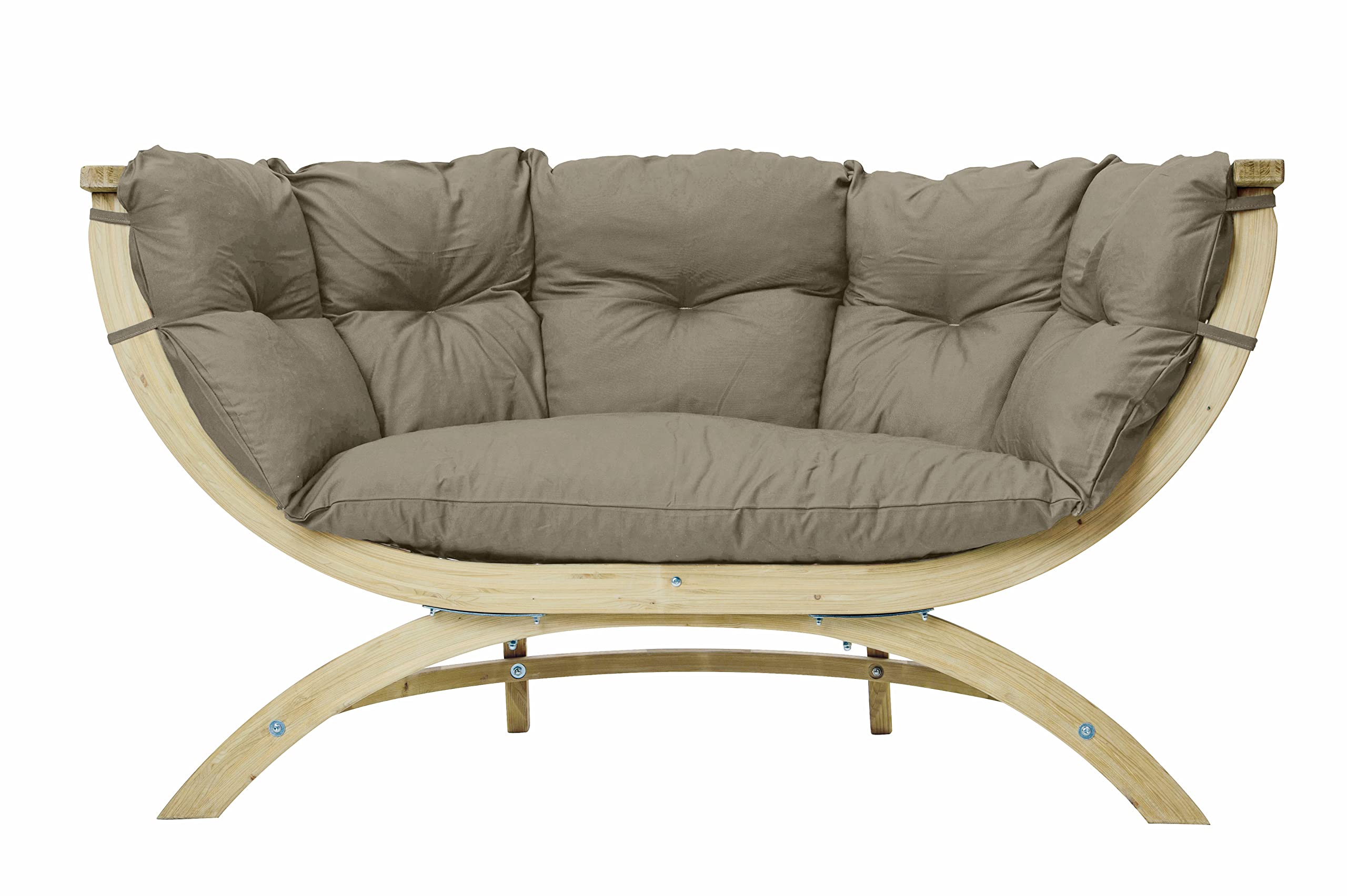 amazonas-lounge-sofa-siena-due-taupe-hellgr-n-170-x-95-x-65-cm-bis-250-kg image 1