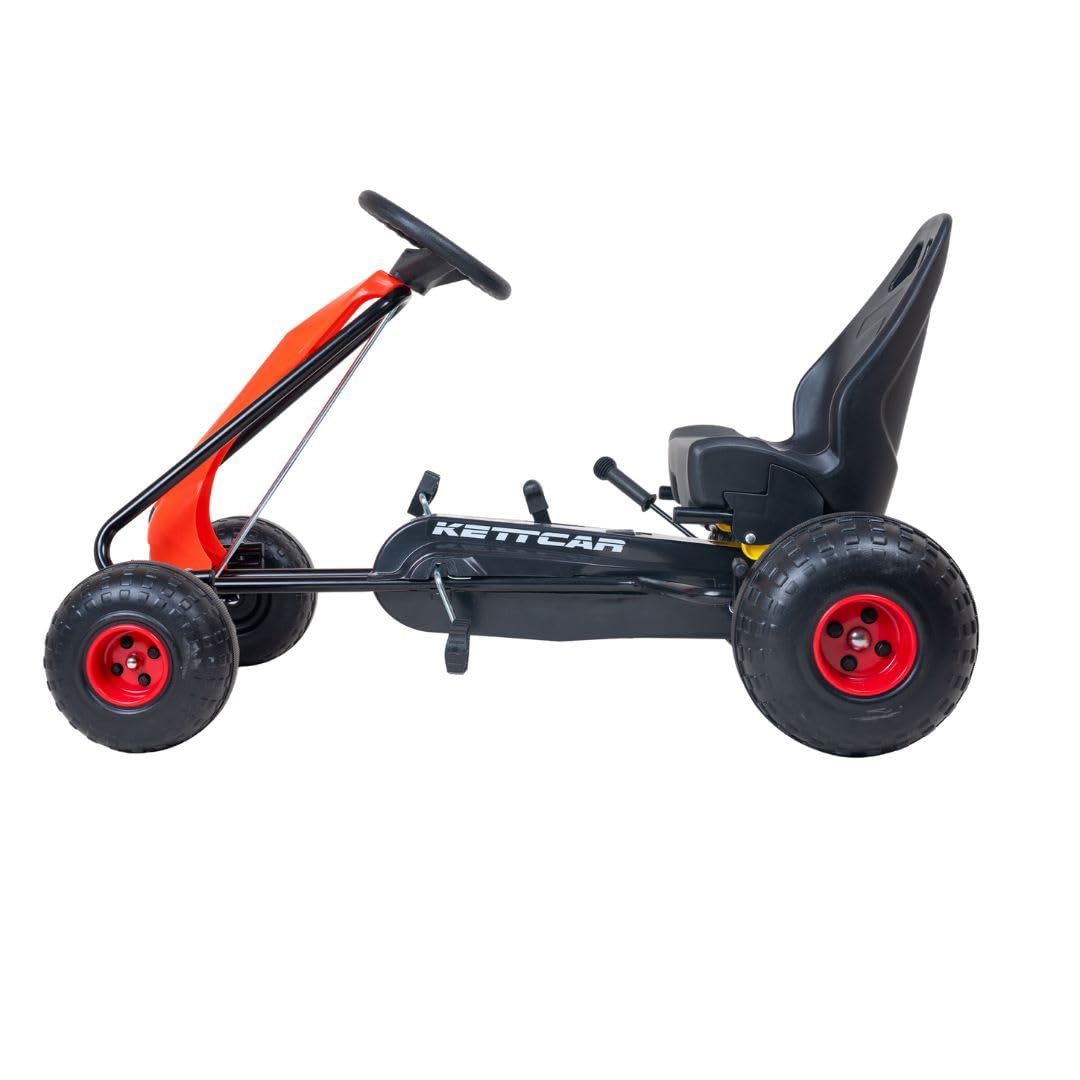 kettler-kettcar-turbo-go-kart-mit-handbremse-rot image 3