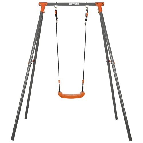 kettler-einzelschaukel-single-grau-orange-mit-sitz-und-bodenanker-ab-3-jahren-bi image 7