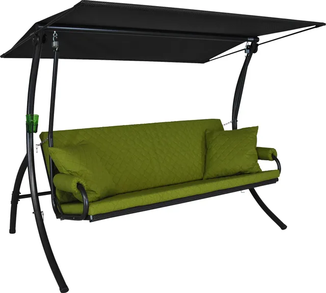 angerer-hollywoodschaukel-elegance-joy-hellgr-n image 1