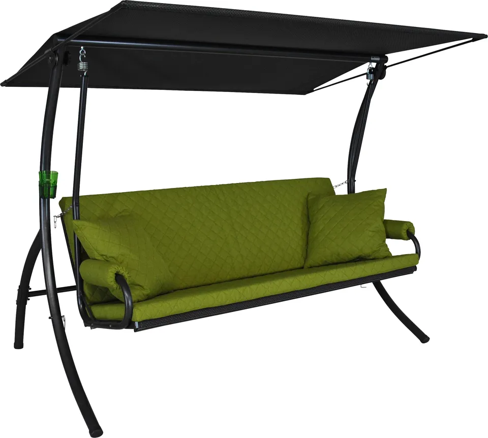 angerer-hollywoodschaukel-elegance-joy-hellgr-n image 1