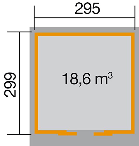weka-schiebet-rhaus-225-gr-2-grau-21-mm-blockbohlenhaus image 7