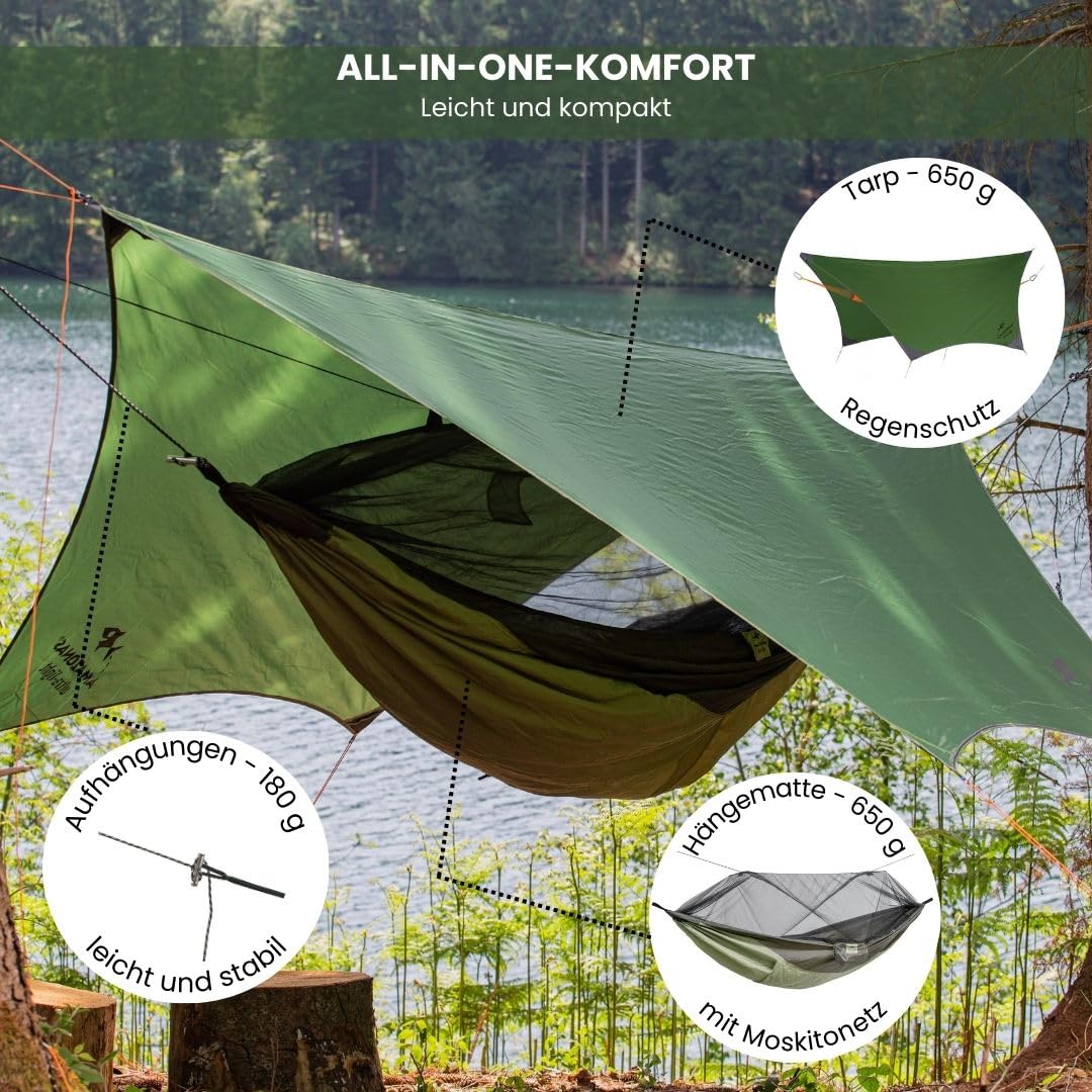amazonas-traveller-set-leichtes-all-in-one-camping-set-mit-h-ngematte-moskitonet image 2