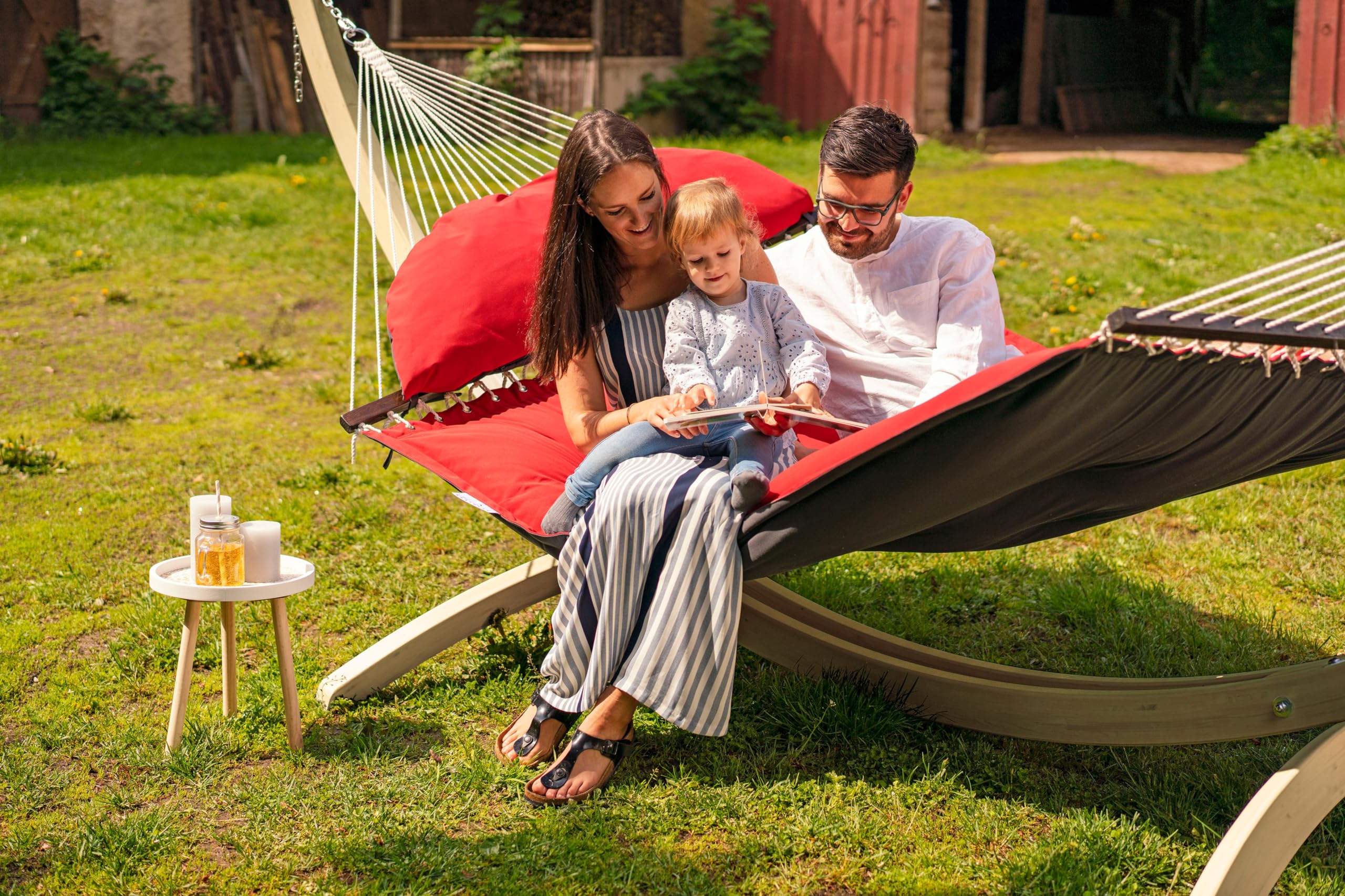 amazonas-fat-hammock-set-red-xxl-fat-hammock-zweiseitig-mit-olymp-gestell-bis-20 image 2