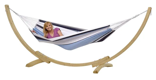 amazonas-salsa-l-size-h-ngematten-set-mit-apollo-holzgestell-marine image 1