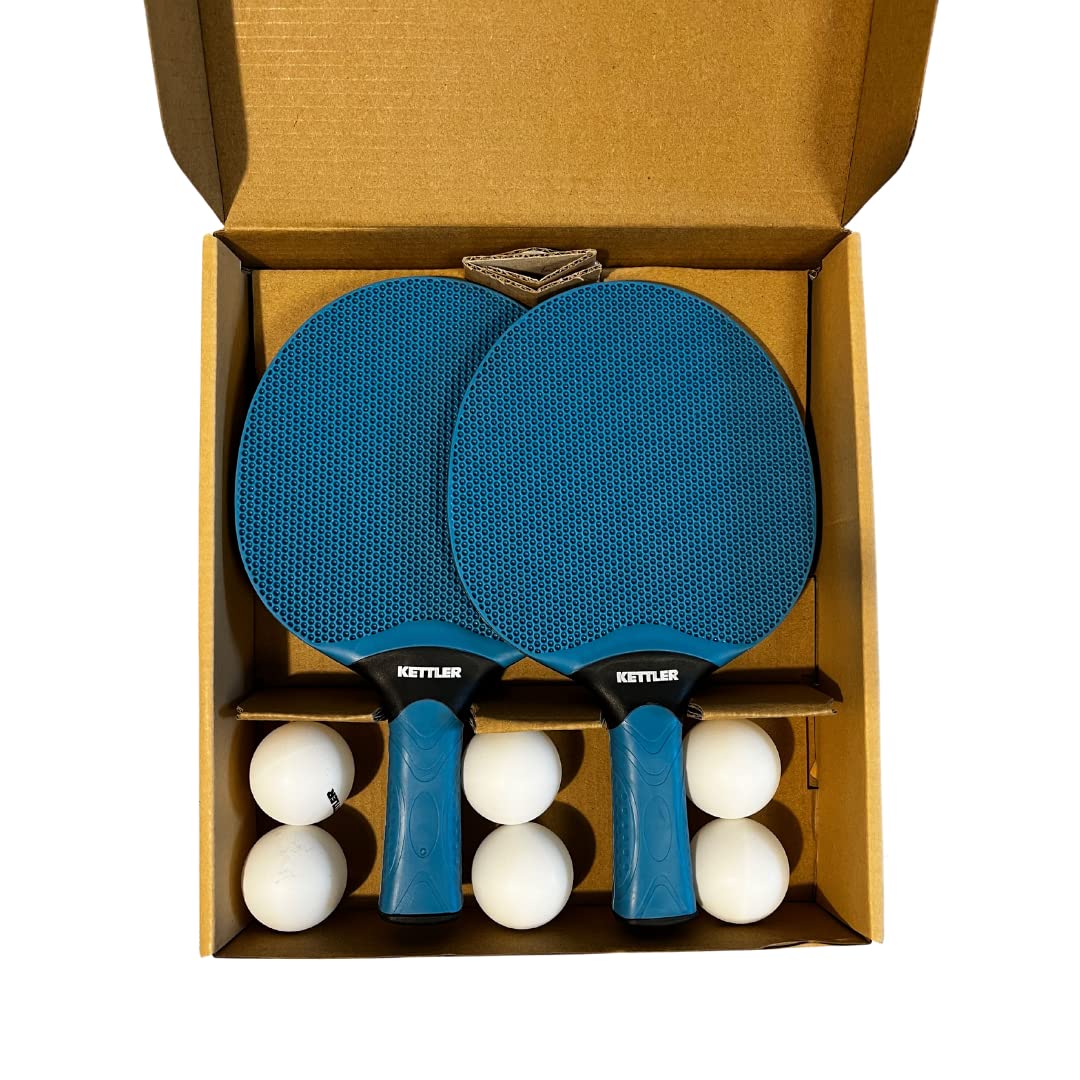kettler-match-outdoor-tischtennisschl-ger-set-2-schl-ger-6-b-lle-wetterfest image 6