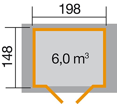 weka-gartenhaus-316-gr-1-19-mm-doppelt-r-lasiert image 7