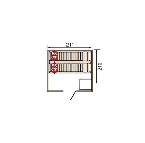 weka-massivholz-elementsauna-kemi-3-gt2f-45-mm-wandelemente-premium-ganzglast-r- image 3