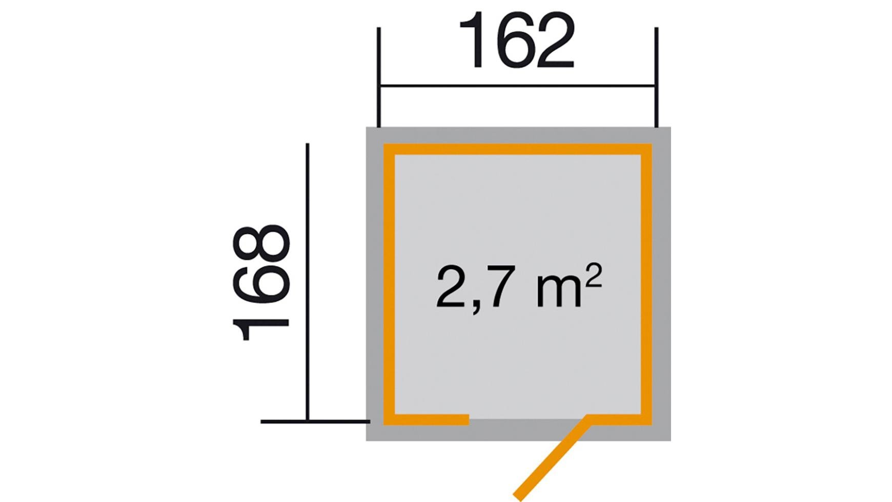 weka-gartenhaus-schwedenhaus-gr-e-1-schwedenrot-162-x-170-cm-32-mm image 2