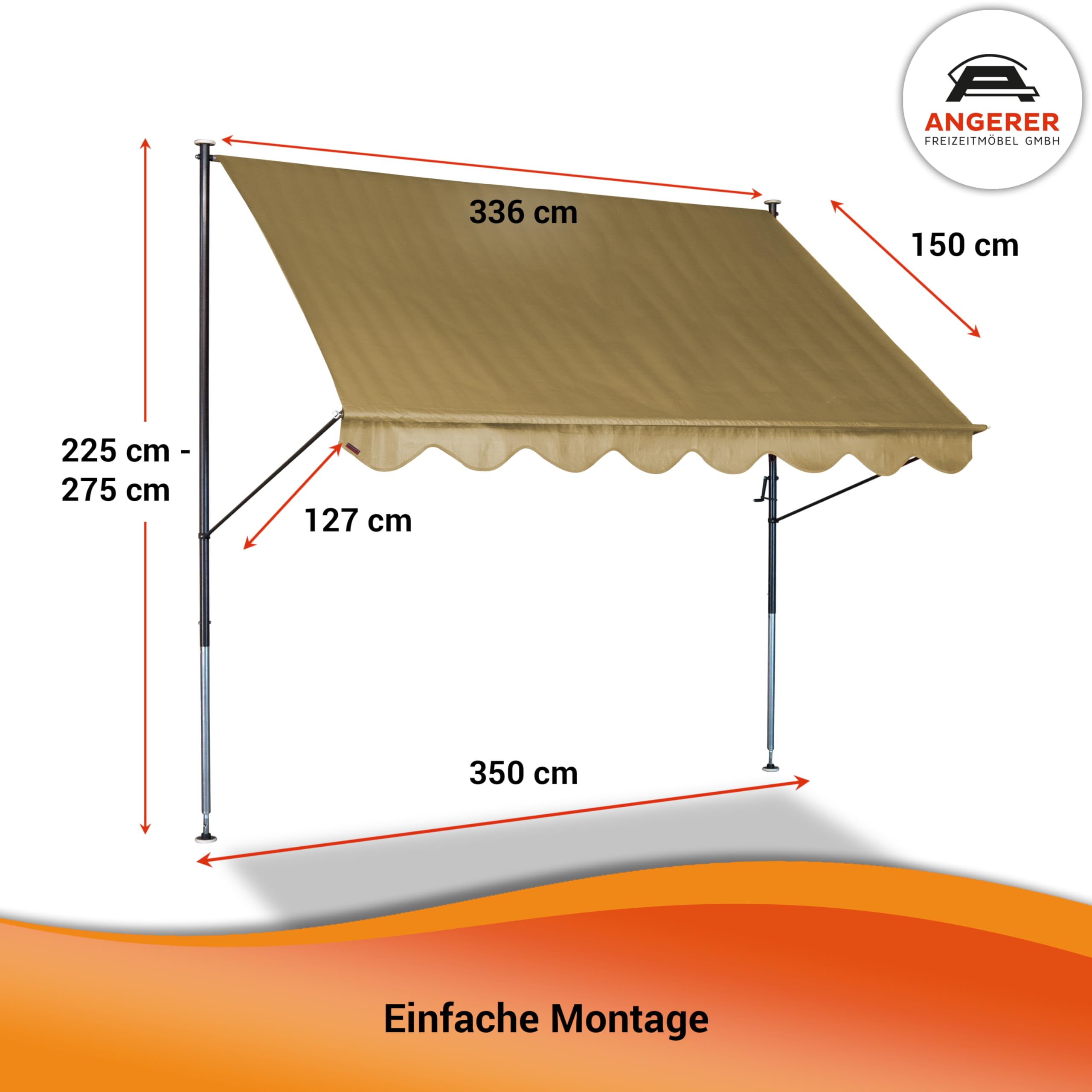 angerer-klemmmarkise-standard-beige-350-cm-ausfall-150-cm-ohne-bohren image 2