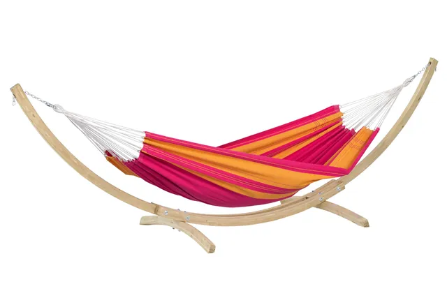 amazonas-santana-set-pink-h-ngematte-m-size-mit-kronos-gestell-aus-fsc-fichtenho image 1