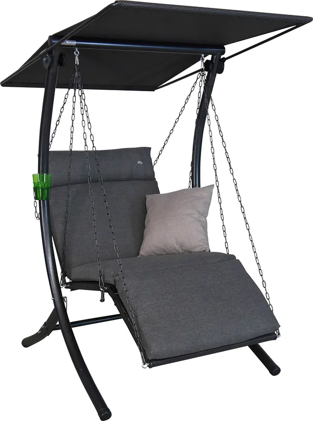 angerer-swing-smart-1-sitzer-hollywoodschaukel-grau image 1