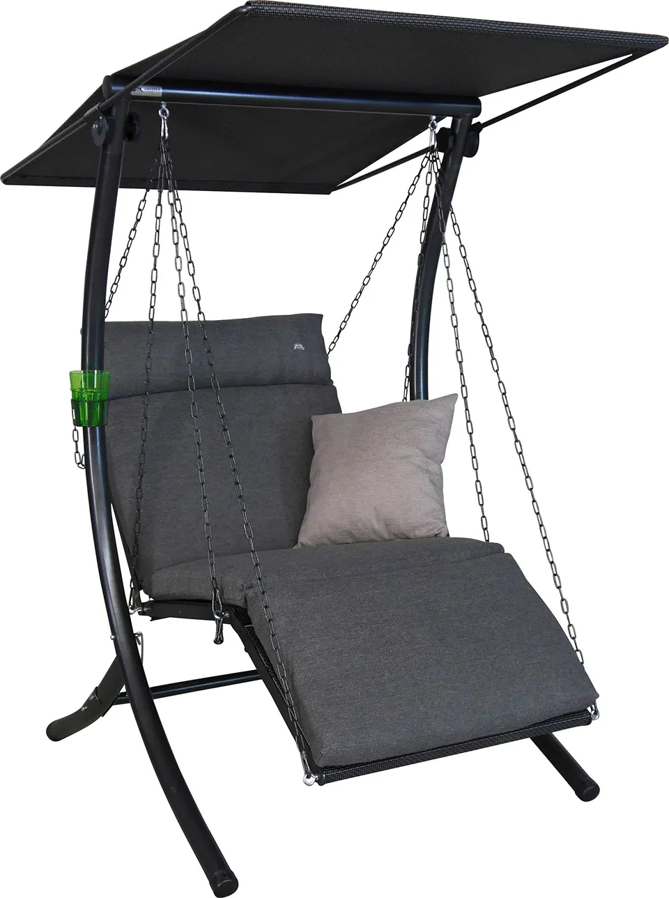 angerer-swing-smart-1-sitzer-hollywoodschaukel-grau image 1