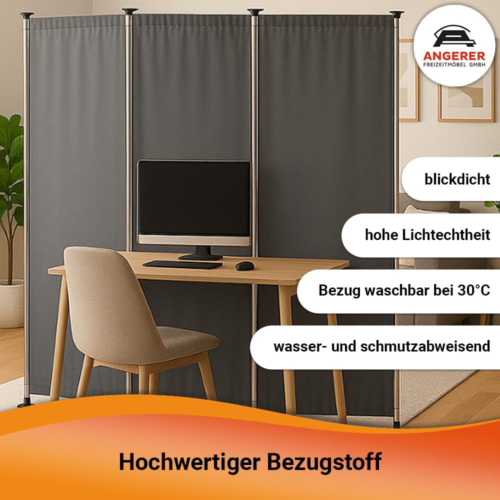 angerer-paravent-4-teilig-swingtex-dunkelgrau-made-in-germany image 3