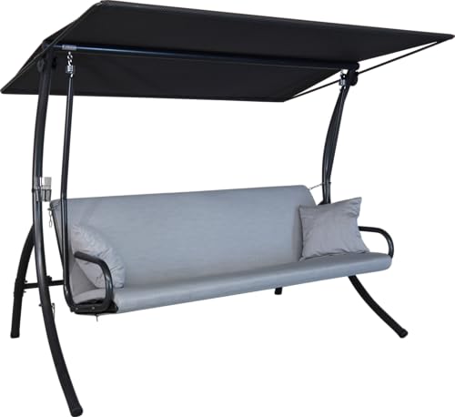 angerer-elegance-zip-hollywoodschaukel-mit-bett-funktion-made-in-germany-dunkelg image 8