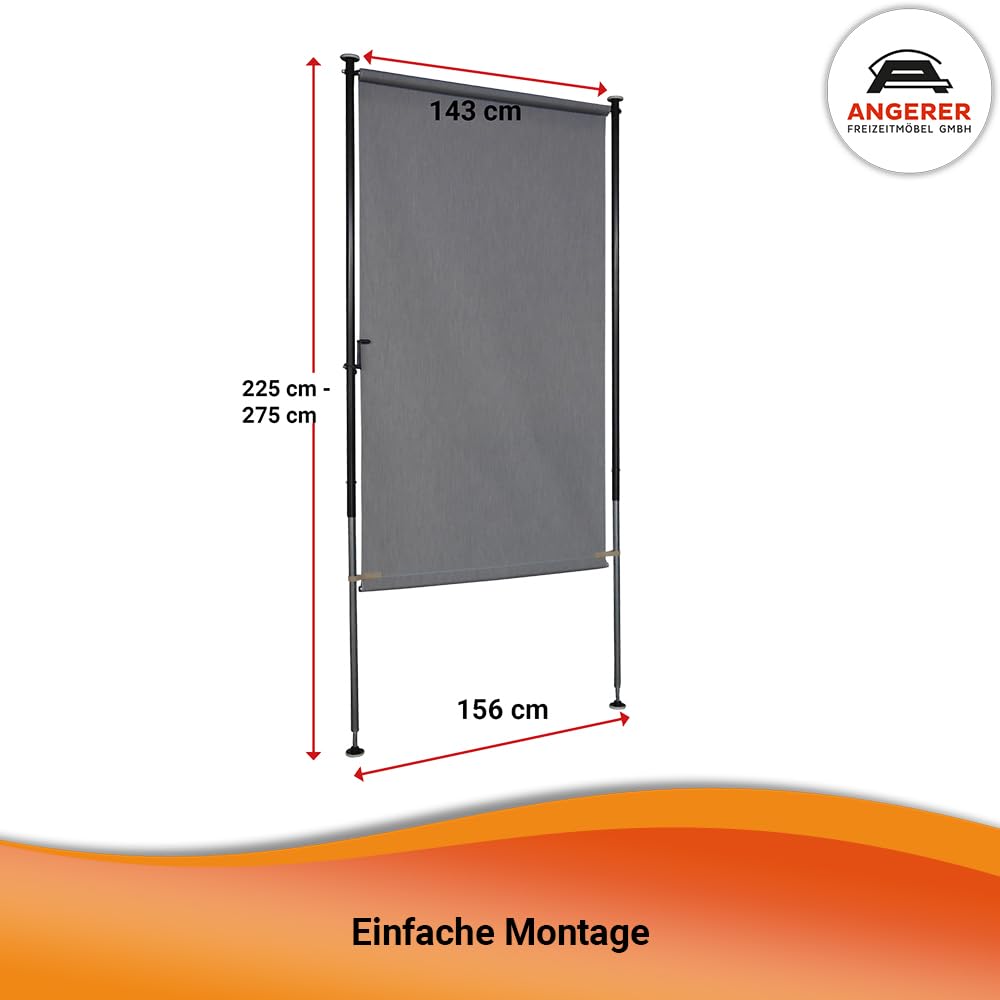 angerer-balkonsichtschutz-exklusiv-bordeaux-150-cm-senkrechtmarkise image 2