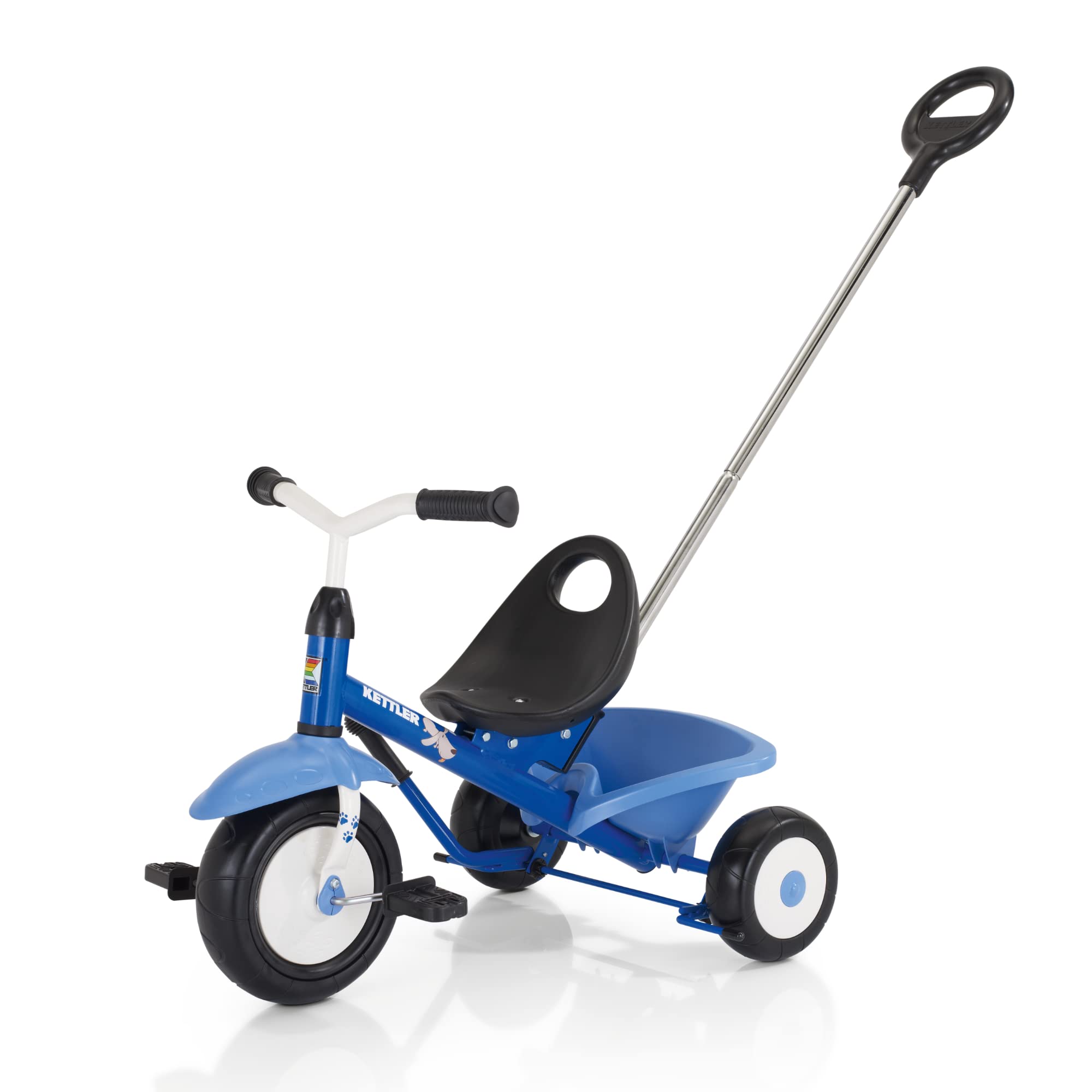 kettler-funtrike-waldi-kinderdreirad-ab-2-jahre-mit-schiebestange-blau image 1