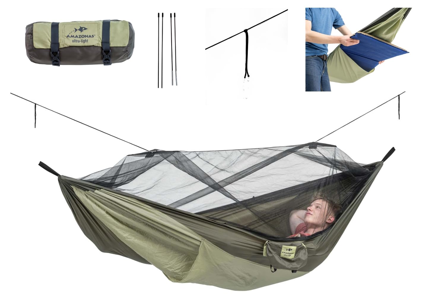 amazonas-ultralight-outdoor-hammock-set-moskito-traveller-thermo-tarp-t-strap-un image 6