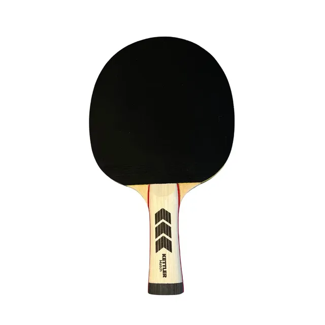 kettler-match-premium-tischtennisschl-ger-holz-ittf-belag-ergonomischer-griff image 1