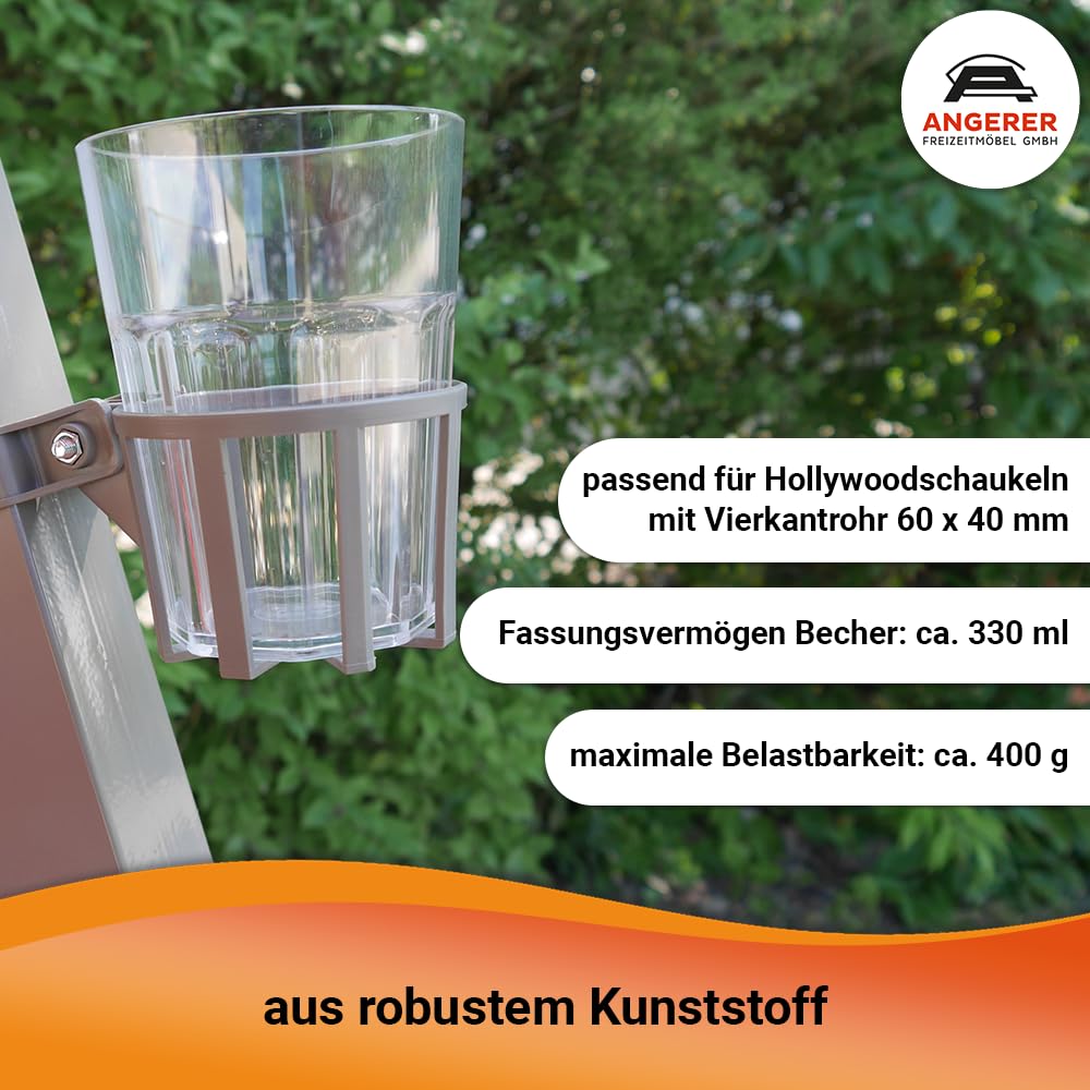 angerer-getr-nkehalter-f-r-hollywoodschaukel-grau-mit-becher image 3