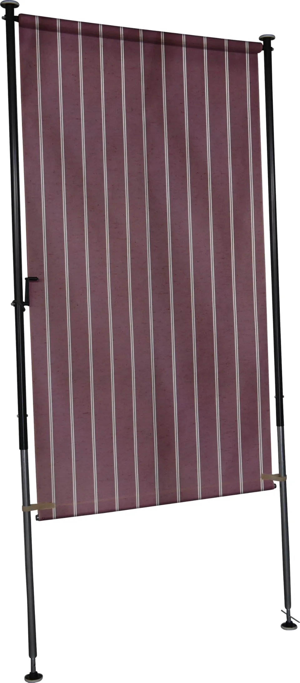 angerer-balkonsichtschutz-exklusiv-bordeaux-150-cm-senkrechtmarkise image 1