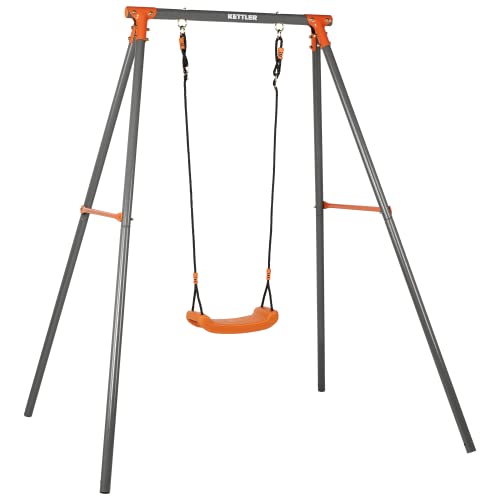 kettler-einzelschaukel-single-grau-orange-mit-sitz-und-bodenanker-ab-3-jahren-bi image 6