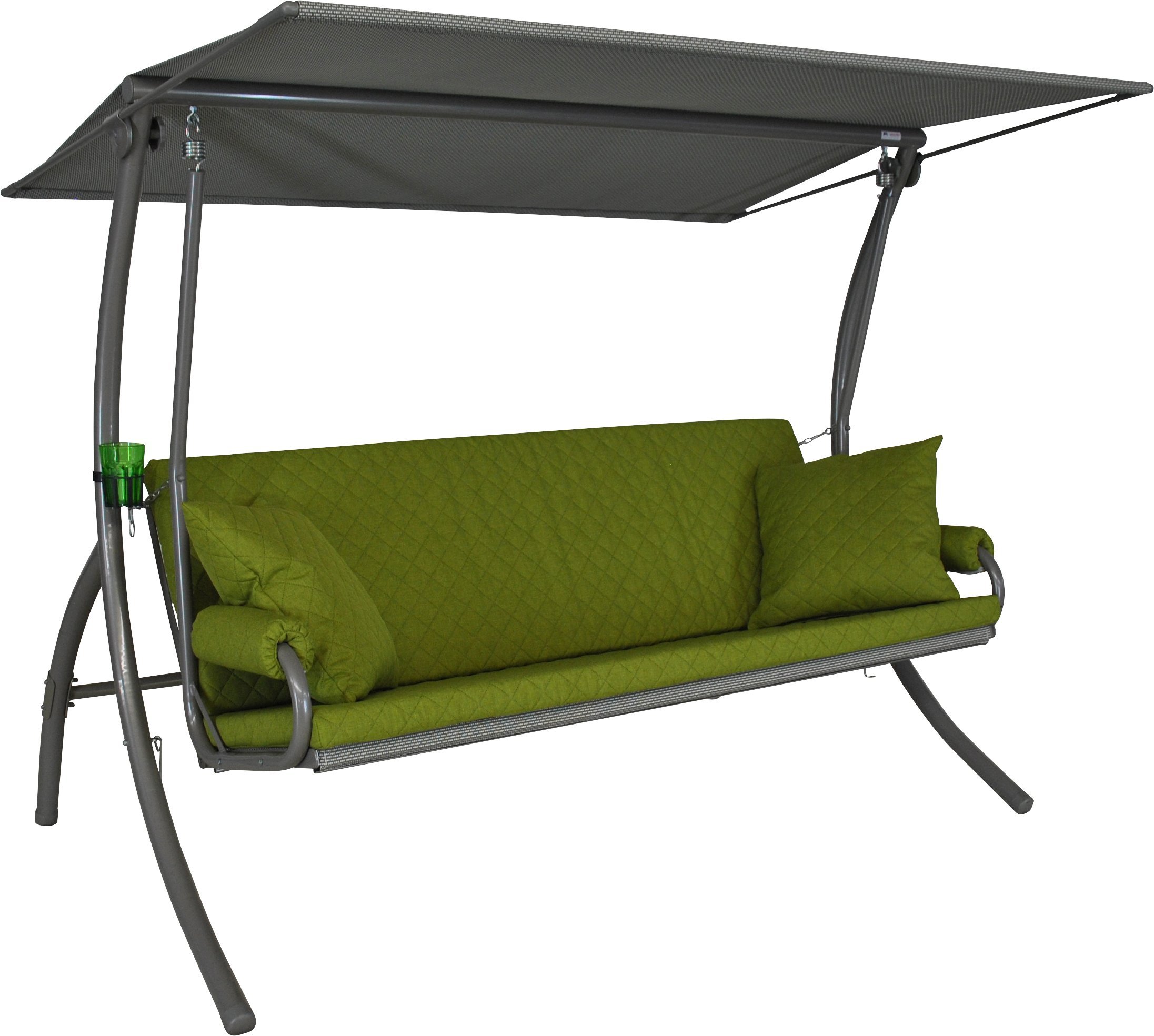 angerer-hollywoodschaukel-elegance-joy-hellgr-n-3-sitzer-180-cm-umklappbar-zur-l image 1